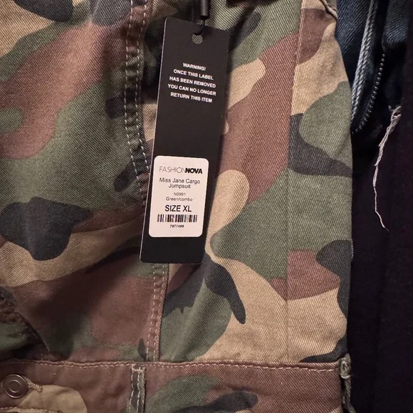 COPY - Camouflage jumpsuit Fashionova - Picture 2 of 5